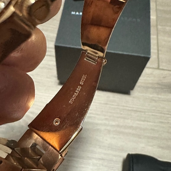 Marc By Marc Jacobs Rose Gold Stainless Steel Watch - Picture 9 of 9